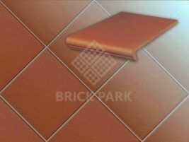 Ступень угловая флорентинер Stroeher Terra 215 patrizierrot