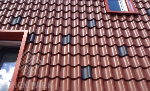 Керамическая черепица Roben LIMBURG Rot-engobiert (Красный, ангоб)