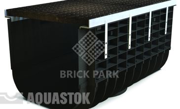 Лоток ЛВП Profi DN500 H315 C250 комплект с решеткой чугунной