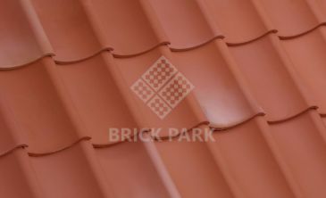 Черепица керамическая Laumans HOHLPFANNE nr. 111 rot-bunt