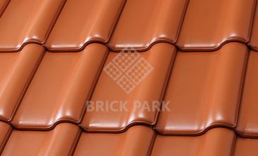 Керамическая черепица Roben FLANDERNplus Rot-engobiert (Красный,ангоб)
