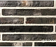 Кирпич ручной формовки Real Brick КР/0,5 ПФ Ригель 2 угловой antic RB 13 antic глина античная графитовая