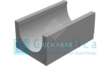 BGU-XL Универсальный лоток DN500, № 15-0, без уклона, высота 525