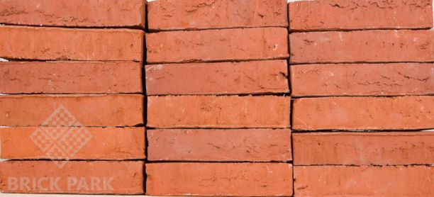 Ringofenklinker Original Wasserstrich rot