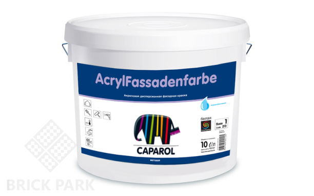 Caparol Acryl Fassadenfarbe Basis x 1; 10 л