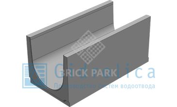 BGU Универсальный лоток DN400, № 20-0 без уклона