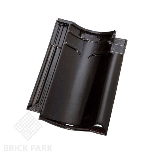 Черепица керамическая Koramic VHV Black Glazed