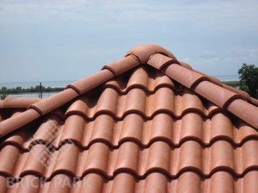 Черепица La Escandella Mixed 'S' Roof Tile Large RED 