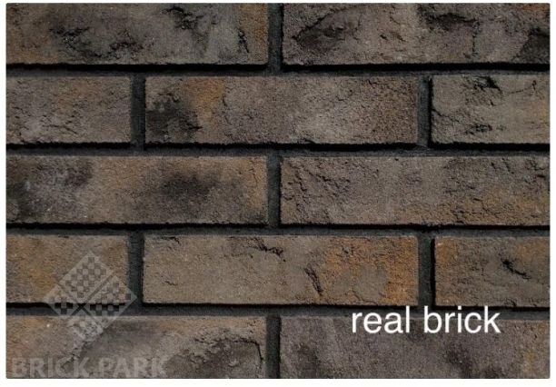 Кирпич ручной формовки Real Brick КР/0,5ПФ RB 07 пепел 