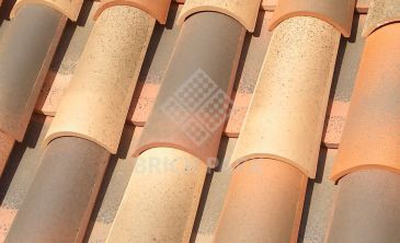 Черепица La Escandella Curved Roof Tile T5 RED Tossal