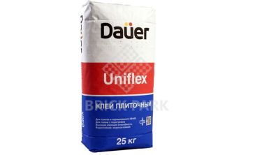 Плиточный клей Dauer для плитки, керамогранита, декоративного камня "UNIFLEX / УНИФЛЕКС"