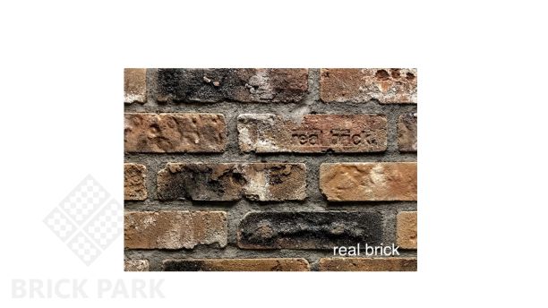 Плитка ручной работы угловая Real Brick Коллекция 6 Античная глина RB 6-05 глина коричневая 250/120х65х18