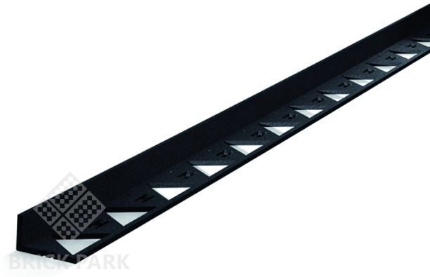 Бордюр пластиковый черный, L-3000 мм