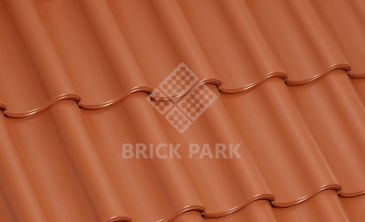 Черепица керамическая Laumans IDEAL SUPRA Натуральный Ангоб nr. 14 rot