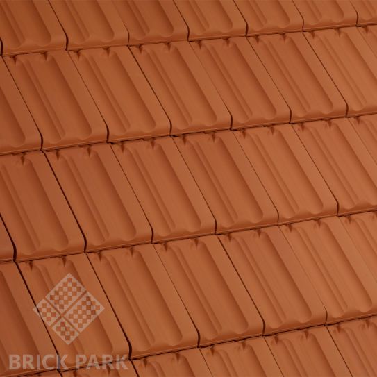 Черепица керамическая Laumans MULDEN VARIABEL Натуральный обжиг nr. 11 naturrot