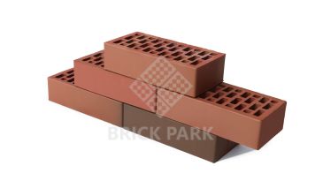 Кирпич BRAER баварская кладка бордо NF