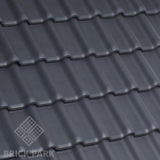 Черепица керамическая Laumans TIEFA 2000 TOP Натуральный Ангоб nr.30 xenon-grau