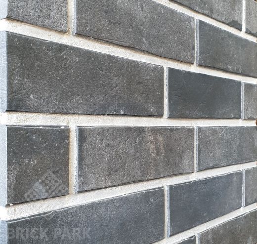 Клинкерная плитка под кирпич Interbau - Brickloft Anthrazit 240х71х10