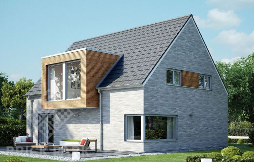 Керамическая черепица Roben BERGAMO Schiefergrau (Антрацитовый, Серый)