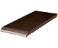 Клинкерный подоконник King Klinker Brown-glazed (02) 310x120x15 мм