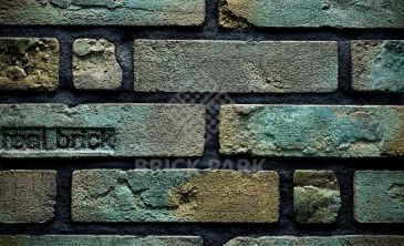 Плитка ручной работы Real Brick Коллекция 6 RB 6-18 Бирюза 250х65х18