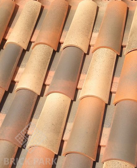 Черепица La Escandella Curved Roof Tile T5 RED Tossal