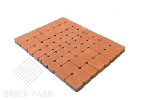 Бетонная брусчатка БРАЕР Классико янтарный 172x115x60