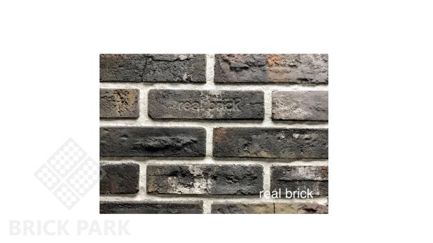 Плитка ручной работы угловая Real Brick Коллекция 6 Античная глина RB 6-13 глина графитовая 250/120х65х18