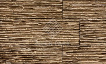 Декоративный камень Bergstone Коралловый риф кофе с молоком 03 (Угловой)