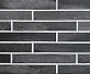 Клинкерная плитка (Ригель) Interbau - Brickloft Anthrazit 468х40х10