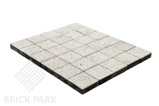 Бетонная брусчатка БРАЕР Лувр гранит