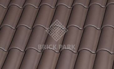 Черепица La Escandella Mixed 'S' Roof Tile Large RED Brown