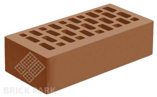 Кирпич ГКЗ Терракотовый микс NF