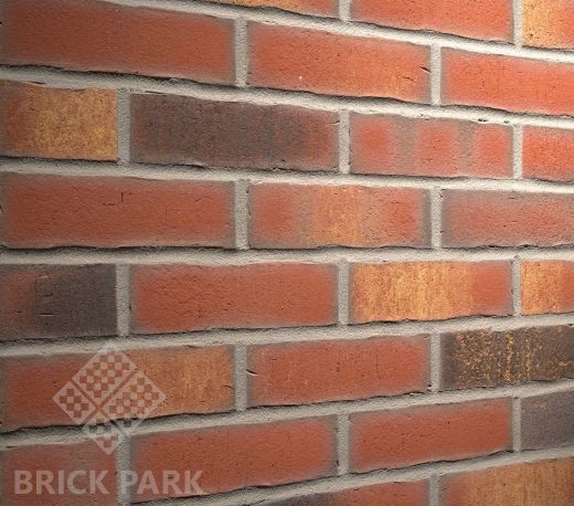 Клинкерная плитка Feldhaus Klinker Vascu Carmesi Legoro W 744 DF 14 угловая