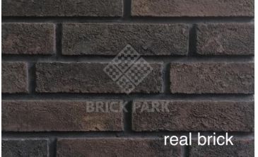 Кирпич ручной формовки Real Brick КР/0,5ПФ Ригель RB 06 горький шоколад