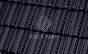 Керамическая черепица Roben ELSASS Anthrazit (Антрацит, ангоб)