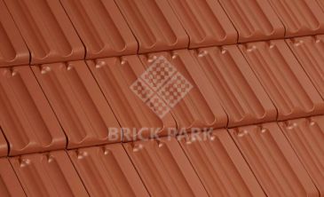 Черепица керамическая Laumans MULDEN VARIABEL Натуральный Ангоб nr. 14 rot