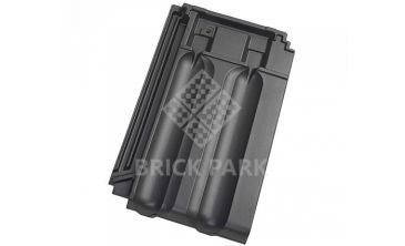 Черепица керамическая Koramic Mondo 11 Black Engobe