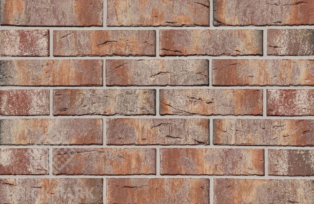 Кирпич Konigstein облицовочный полнотелый МАРКСБУРГ УМБРА ФИГУРНЫЙ R60 250х120х65