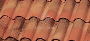 Черепица La Escandella Mixed 'S' Roof Tile Large GLAZED Transparent Hispania