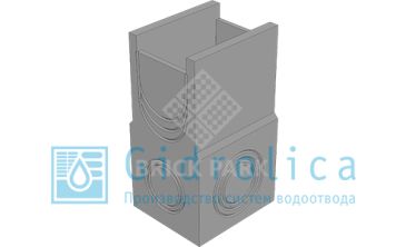 BGU пескоуловитель DN300 500/440/900, односекционный