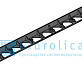 Бордюр Gidrolica Line Б-100.8.4.5 - пластиковый черный L1000 