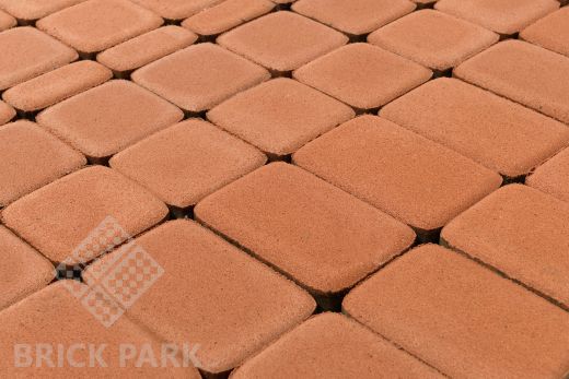 Бетонная брусчатка БРАЕР Классико янтарный 57x115x60