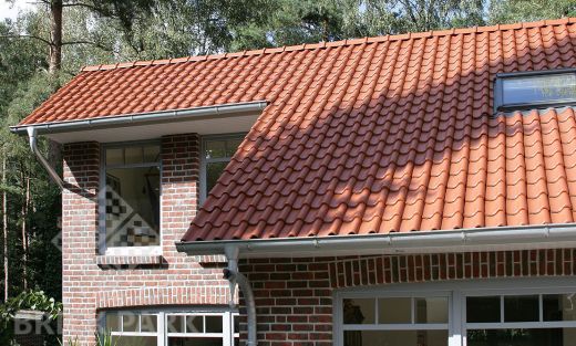 Керамическая черепица Roben LIMBURG Rot-engobiert (Красный, ангоб)