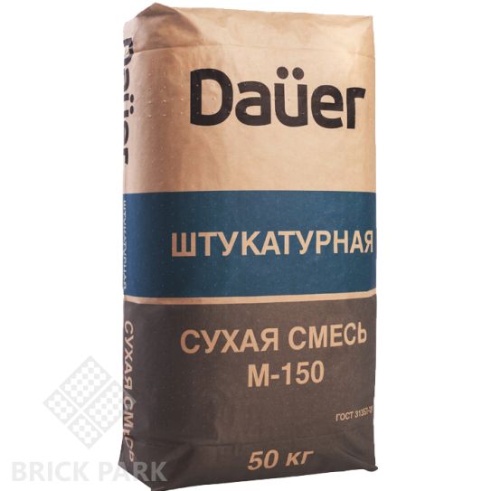 Сухая смесь Dauer М-150 Штукатурная 50 кг
