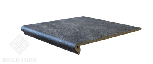 Клинкерная ступень кантик Модерн Interbau Abell 310x320x9,5 Ashgrau 273