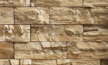 Декоративный камень Bergstone Каменный утес карамельный 34 (Рядовый)