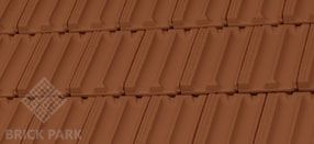Черепица La Escandella Flat Roof Tile RED Brown