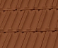 Черепица La Escandella Flat Roof Tile RED Brown