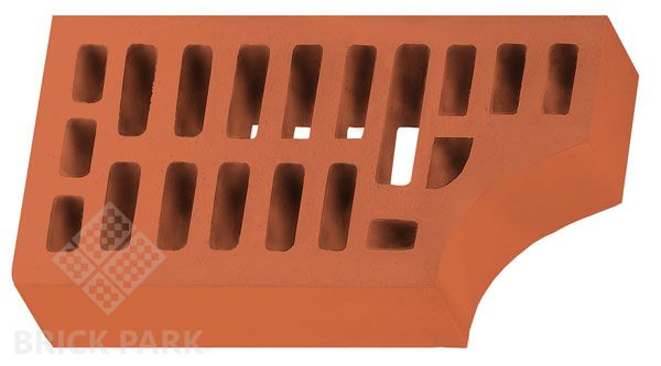 Кирпич фасонный Sanmax Красный ФЛ-11